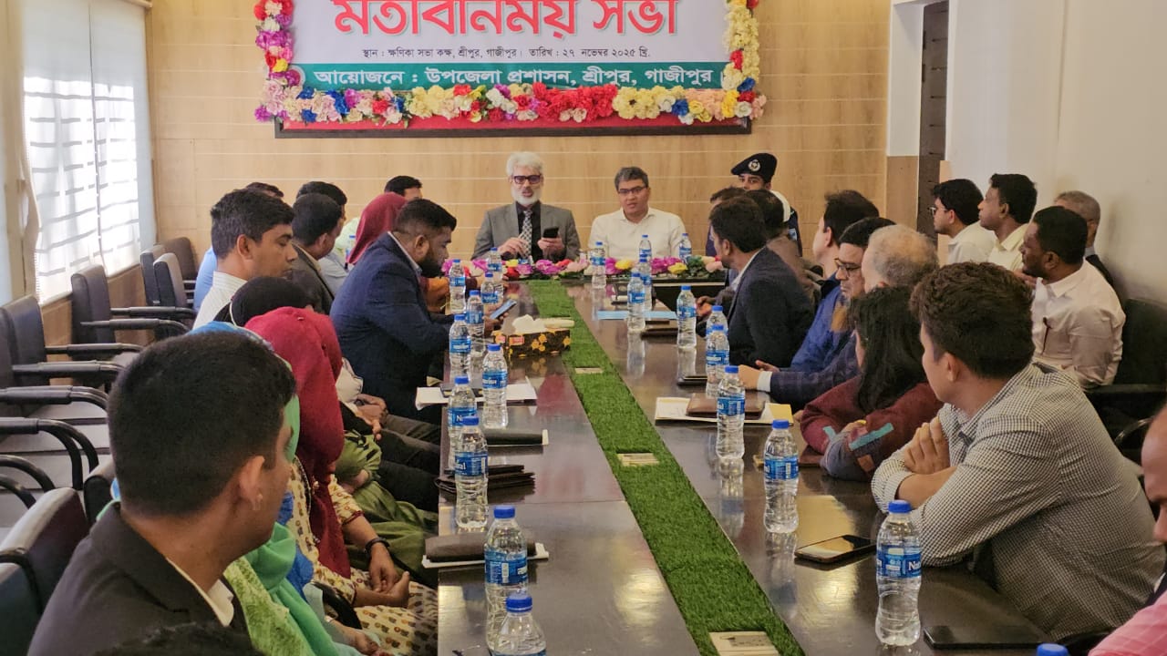 গণভোটকে ঘিরে নিরপেক্ষতার অঙ্গীকার – গাজীপুর জেলা প্রশাসকের বার্তা