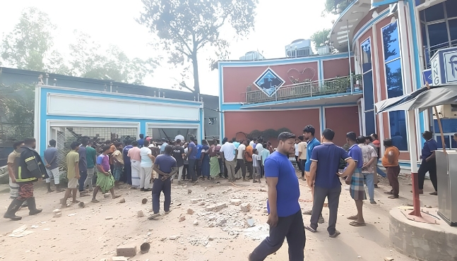 বগুড়ায় ফিলিং স্টেশনের গ্যাস প্ল্যান্টে বিস্ফোরণ, অটোরিকশা চালকসহ আহত ৫